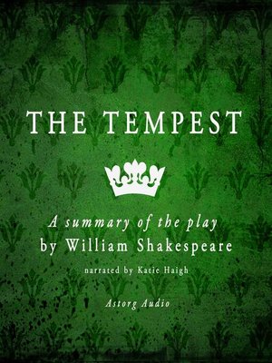 cover image of The Tempest, a play by William Shakespeare – summary